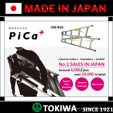 PiCa Multi-função / Multi-uso Escadas e Stepladders com excelente durabilidade. Feito no Japão (escada telescópica)